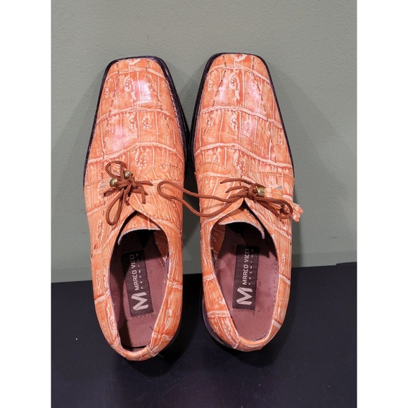 Marco Vicci mens Oxford dress shoes size 8M